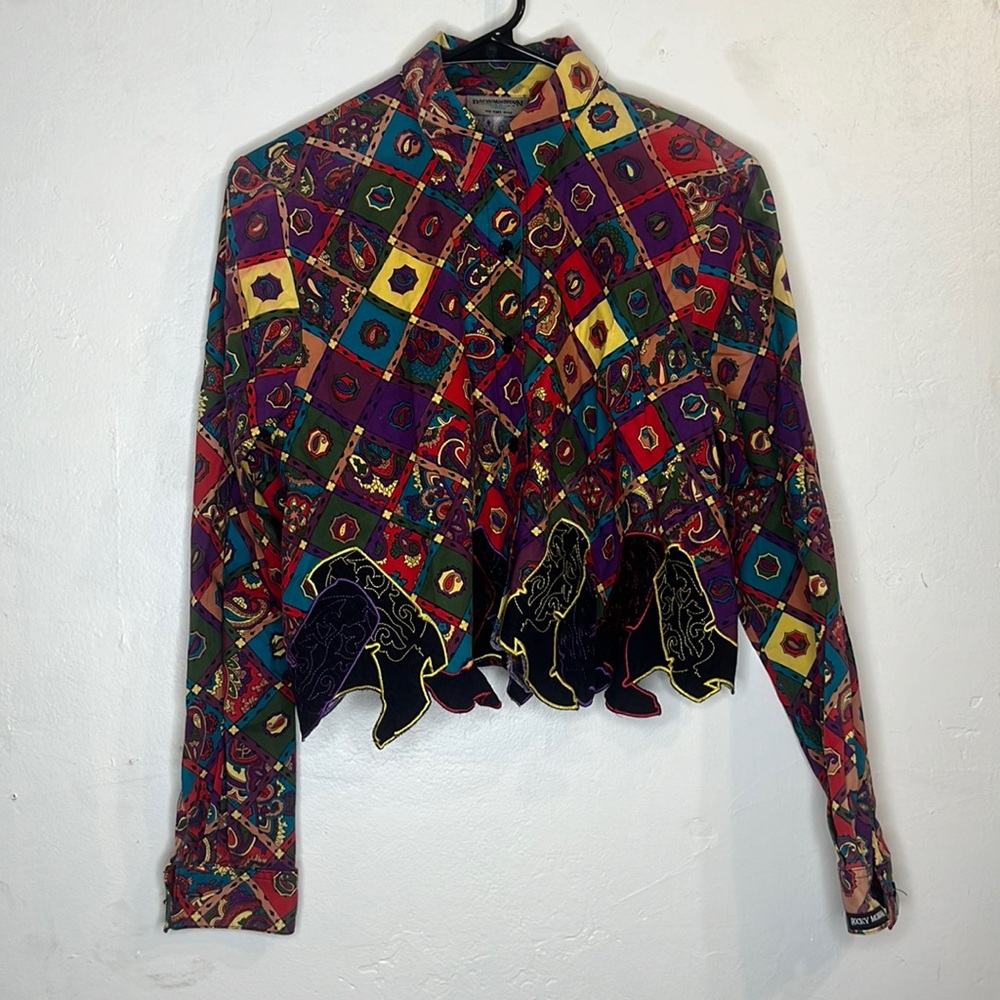 Vintage Rocky Mountain western shirt